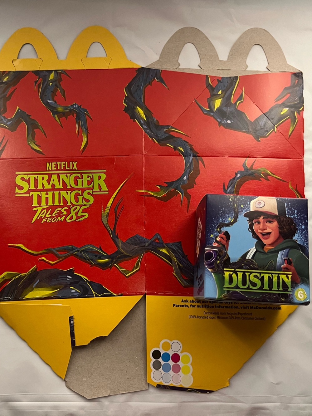 McDonald’s Happy Meal Stranger Things:Tales from 85 Dustin and Box set
